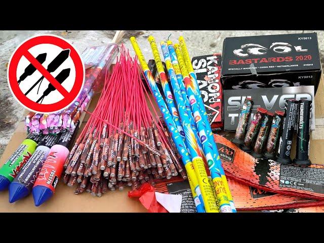 ILLEGAAL NEDERLANDS VUURWERK AFSTEKEN!