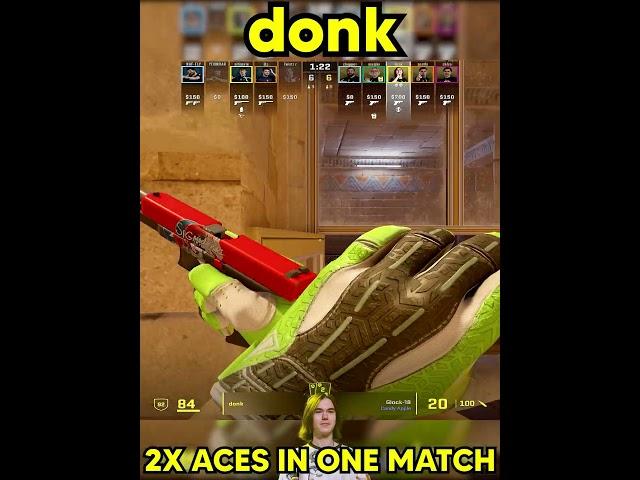 donk 2x ACES in one Match (Map1) Anubis - Spirit Vs. Liquid - Perfect World Shanghai Major 2024