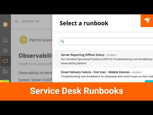 Service Desk Runbooks