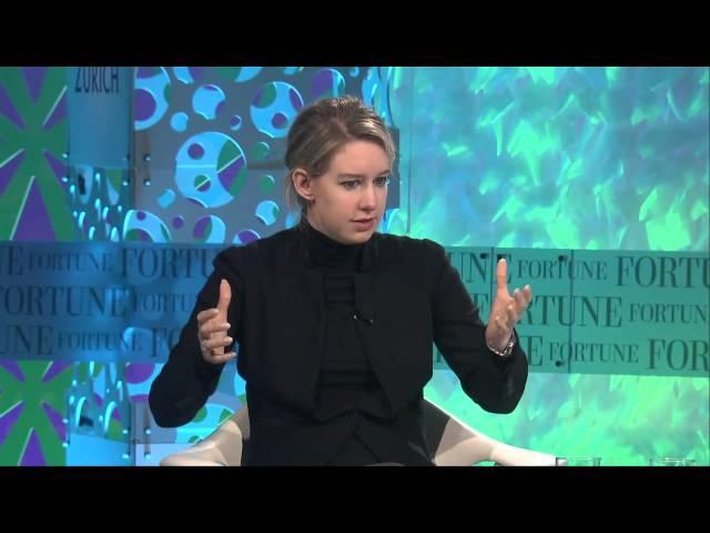 Elizabeth Holmes Mission | Full Interview Fortune MPW