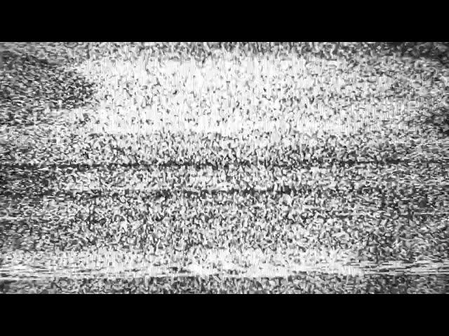 Old analog TV noise, bad signal