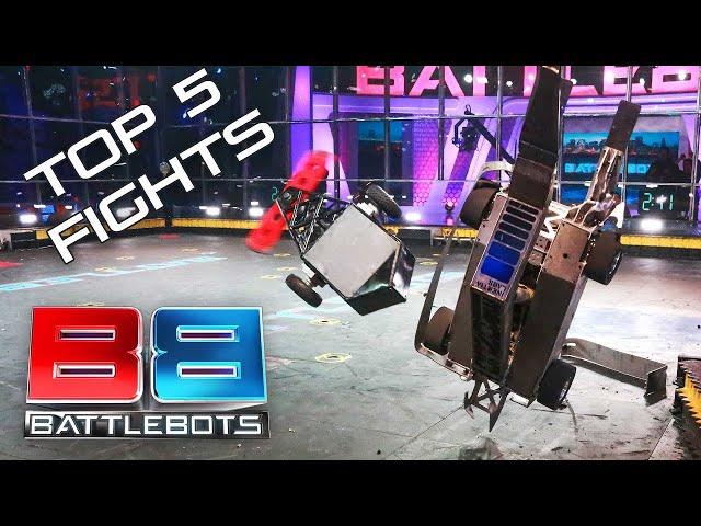 The Top 5 Fights from BattleBots World Championship I (2015) | BattleBots