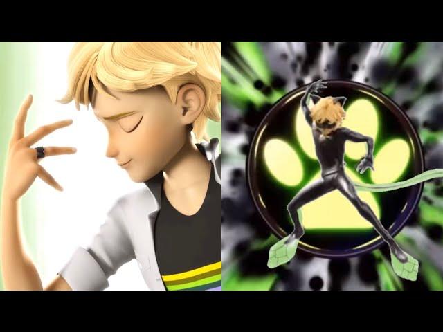 Miraculous: Tales of Ladybug and Chat Noir Miracle Queen | Aqua Cat Transformation [FANMADE]