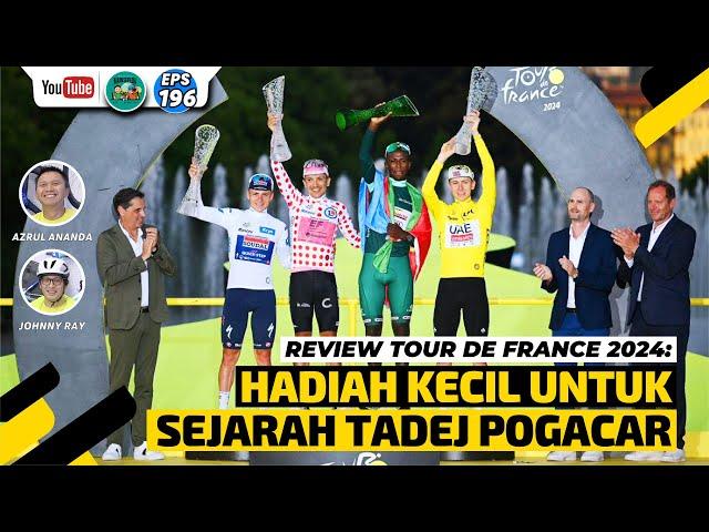 Review Tour de France 2024: Hadiah Kecil untuk Sejarah Tadej Pogacar