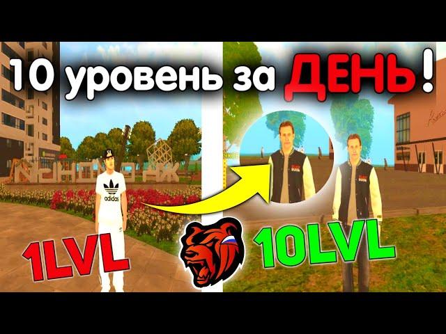 КАК ОЧЕНЬ БЫСТРО ПОДНЯТЬ УРОВЕНЬ на БЛЕК РАША! 10 LvL ЗА ДЕНЬ! - BLACK RUSSIA