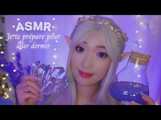 ASMR ️ Je te prépare pour le pays des rêves (triggers visuel, layered sounds)