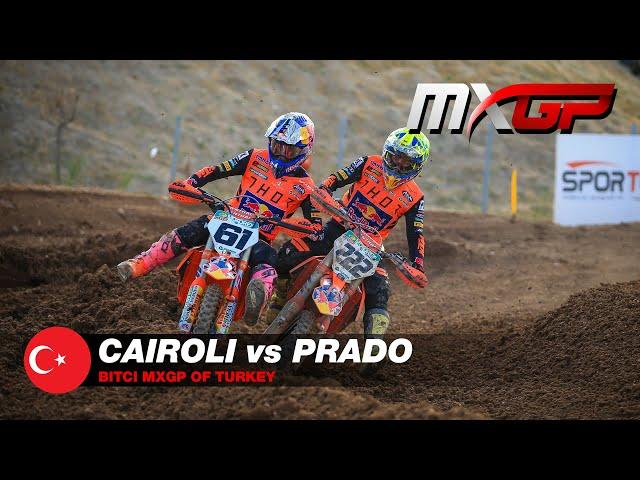 Cairoli vs Prado | MXGP Race 1 | Bitci MXGP of Turkey #motocross