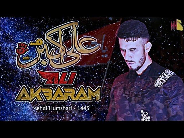 New Noha 2021 | Ali Akbaram (a.s) | Mehdi Humshari | Muharram - 1443