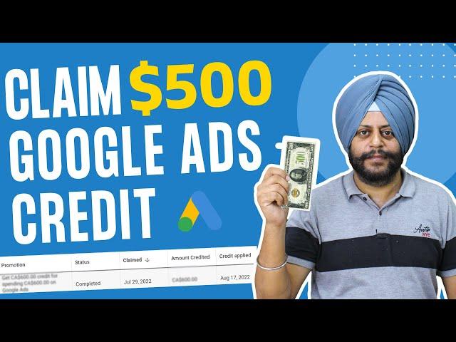 Get FREE Google Ads Credit - $500 | CLAIM Google Ads Promotional Code 2024