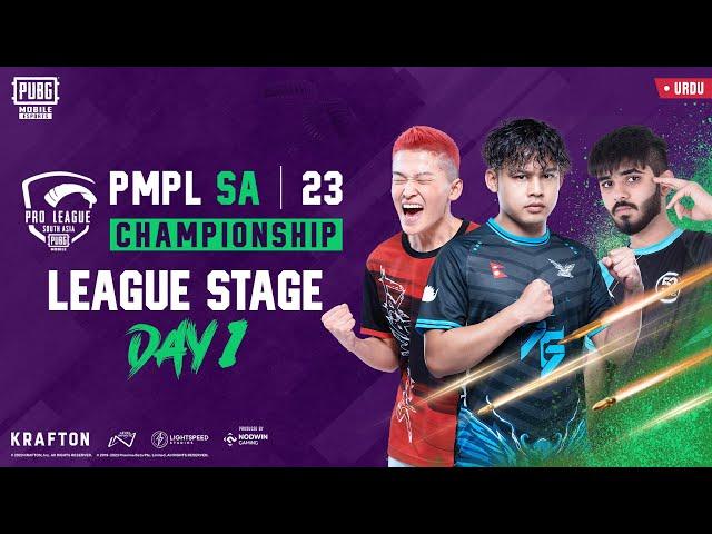 [URDU] 2023 PMPL South Asia Championship - League Stage Day 1 | Spring | Hunt For Victory