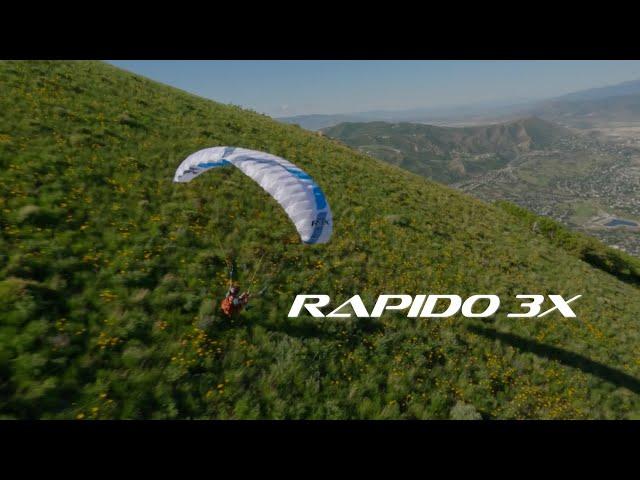 Savage Speedflying on the new Rapido 3X !