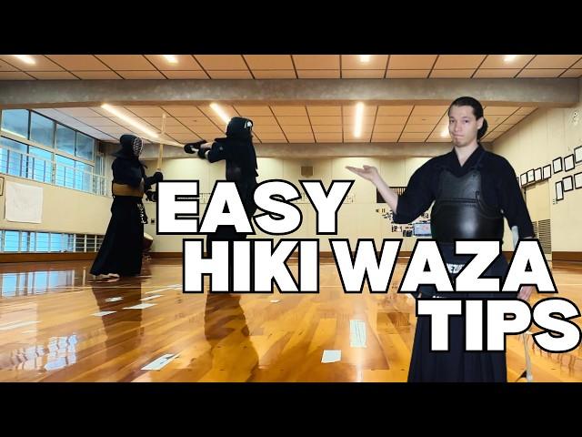 EVERY KENDO TIP I wish I knew about Hiki Waza!