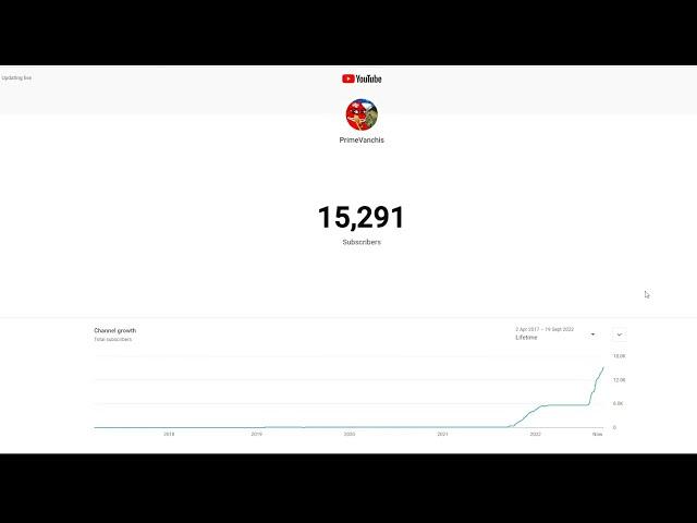 PrimeVanchis Live Subscriber Count 7