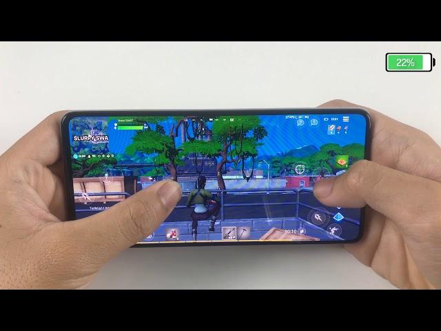 Samsung M51 Test Game Fortnite RAM 8GB | Snapdragon 730G, Battery Drain Test