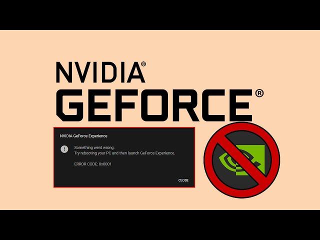 КАК ИСПРАВИТЬ ОШИБКУ 0x0003 В GEFORCE EXPERIENCE?