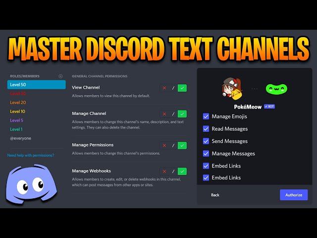 Every Text Channel Permission on Discord EXPLAINED!