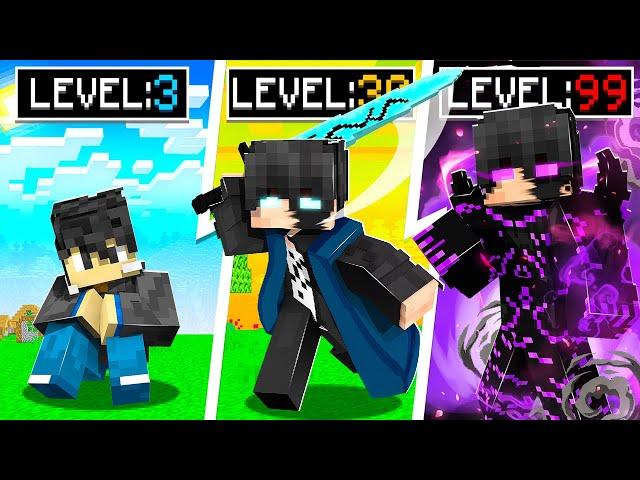 Evolving as SUNG JIN WOO in Minecraft Solo Leveling!