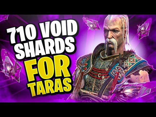 I have 710 Void Shards...but should I open them all for Taras? | Raid: Shadow Legends