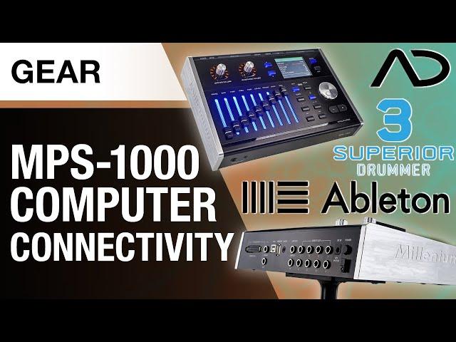 How to connect your E-Drums with a DAW | Superior Drummer, Addictive Drums | Millenium MPS-1000