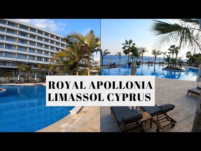 Royal Apollonia, Limassol, Cyprus, Lunch and a look around this 5 star hotel