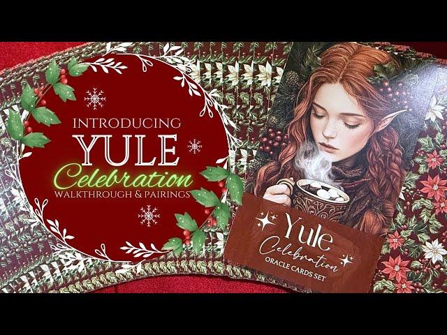 Introducing Yule Celebration Oracle Cards - A perfect companion deck for the holiday season!