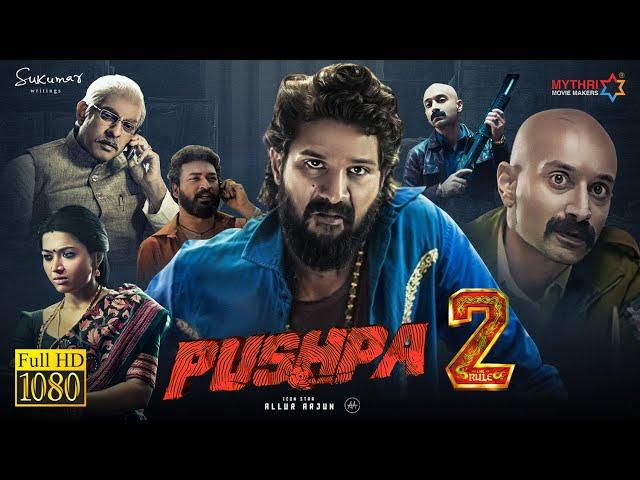 Pushpa 2 Full Movie Hindi Dubbed South | Allu Arjun New Movie | Rashmika M |  Review