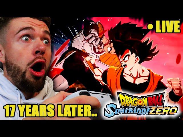 *LIVE* DRAGON BALL SPARKING ZERO IS HERE! Let's Play!