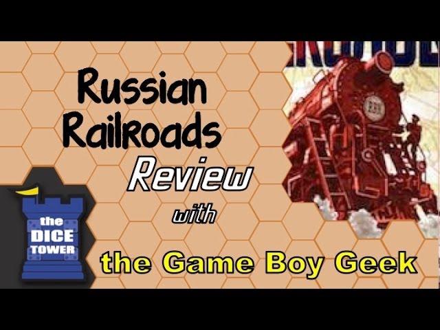 Russian Railroads Review - with The Game Boy Geek