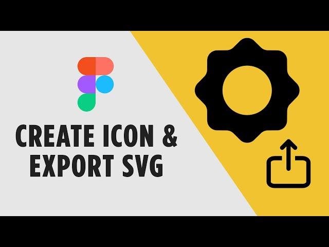 Create a Vector Icon & Export as SVG in Figma | Beginner-Friendly Tutorial