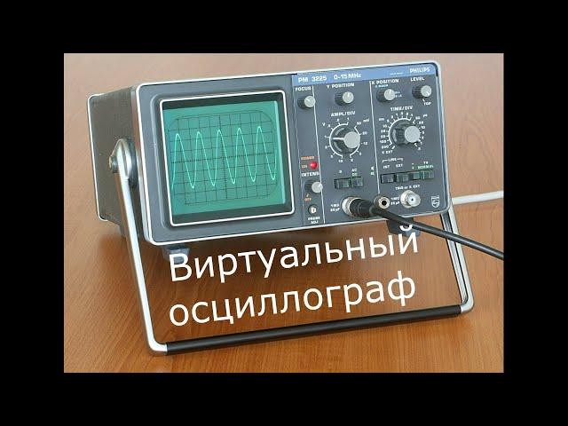 Виртуальный осциллограф Soundcard scope,дополнение