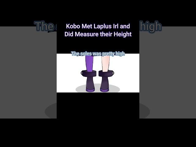 Kobo Met Laplus IRL #shorts #animatedhololive  #hololiveanimation