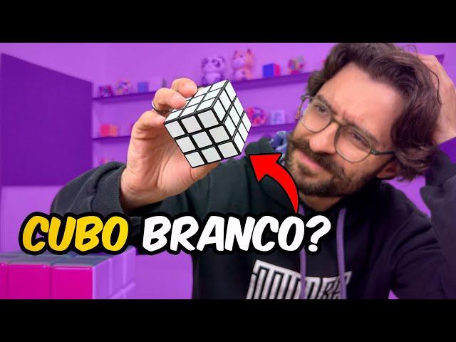 AS PEÇAS DESSE CUBO MÁGICO SÃO BRANCAS - Blanker Cube