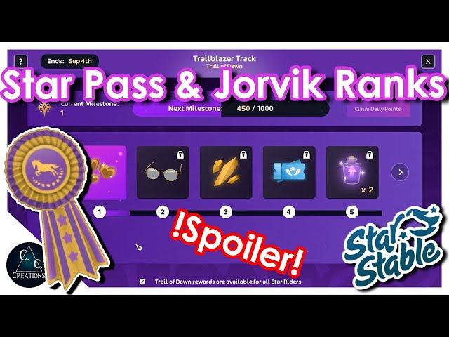 SSO - !SPOILER! - Champion Ranks and "Star Pass" (Trailblazer Track)