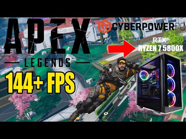 PLAYING APEX LEGENDS ON CYBERPOWERPC | RTX 3060 | RYZEN 7 5800X