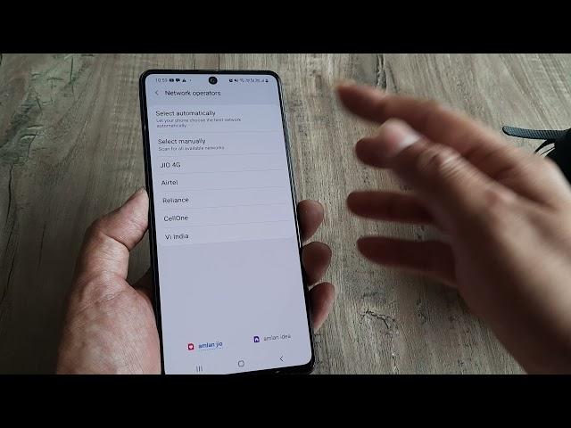 how to select mobile network manually | choose mobile network manually | add mobile network manually