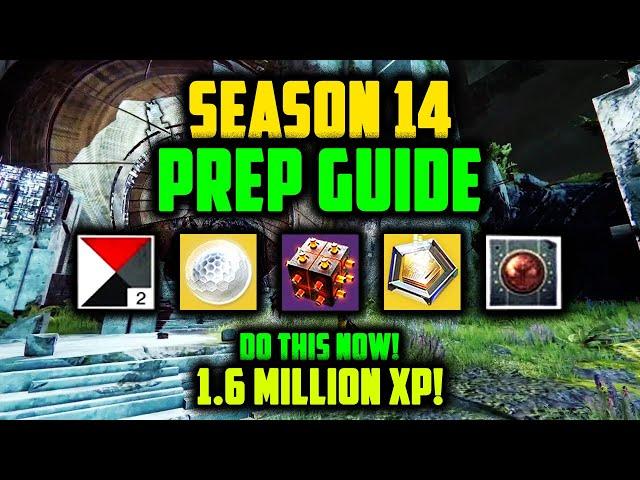 Destiny 2 | SEASON 14 PREP GUIDE! How to PREPARE for Season of the Splicer!