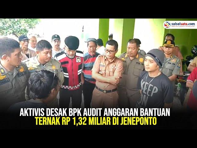 Aktivis dan Mahasiswa Desak BPK Audit Anggaran Bantuan Ternak Rp 1,32 Miliar di Jeneponto