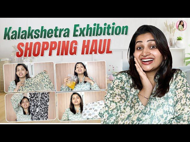 Exhibition Shopping Haul️ | Nakshathra Nagesh