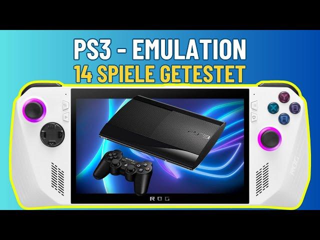 14 Playstation 3 Spiele auf dem ROG Ally getestet - RPCS3 Emulator