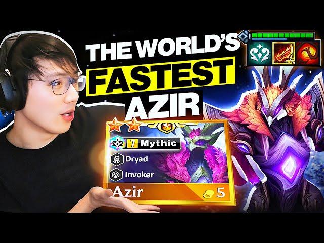 7 Mythic Guinsoo's Reckoning ADC Azir (Flex Gameplay)