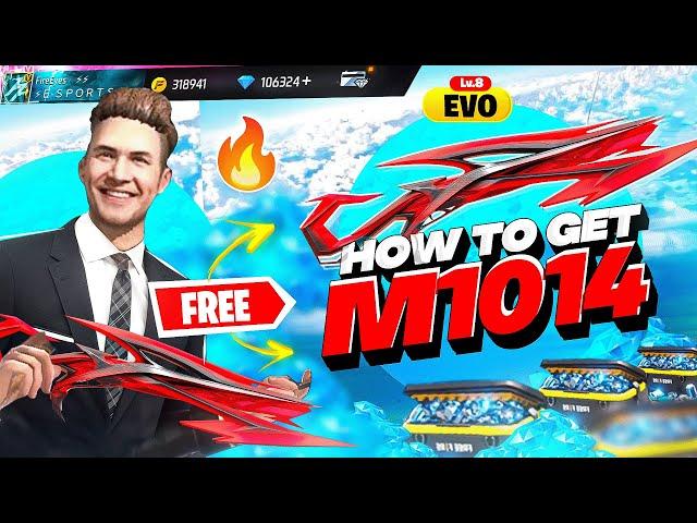 How To Get New Evo M1014 || Secret Trick  *must watch* || Garena Free Fire