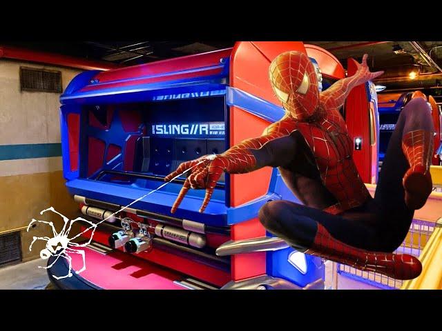 [2024] WEB SLINGERS: Full Spider-Man Ride POV️| 4K Disney California Adventure