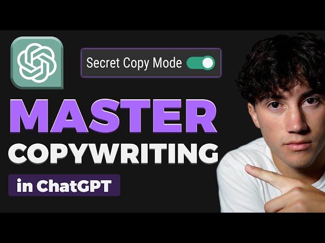 How to MASTER Copywriting with ChatGPT in 2023! (Custom Workflow)