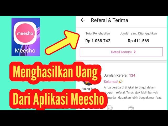 Menghasilkan Uang Dari Aplikasi Meesho