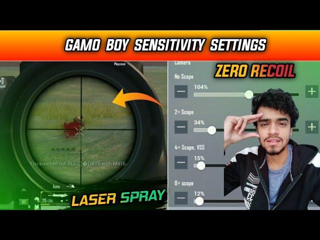 @GamoBoy  Pubg Mobile Lite Sensitivity Settings | Best Sensitivity Settings For Pubg Lite