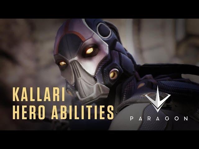 Paragon - Kallari Hero Abilities - Gameplay Video