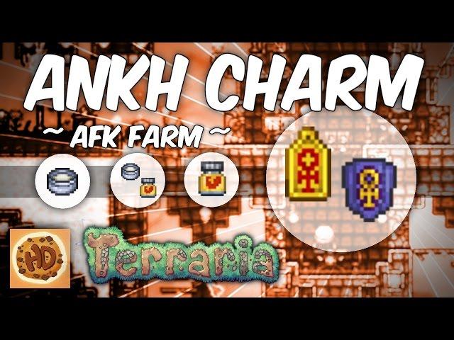 Terraria 1.3 AFK Vitamins, Armor Polish, & Mimic Farm | Make the Ankh Charm Series #4 |