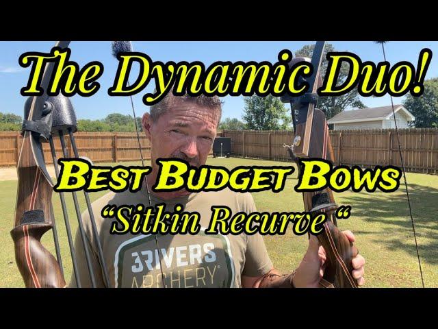 Sitkin Recurves The Dynamic Duo! Best Budget Traditional Bows I’ve Shot!