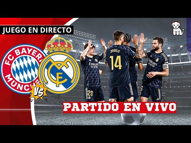 ¡¡¡PARTIDAZO!!!  Bayern Munich 2-2 Real Madrid EN VIVO Champions League / Futbol Living