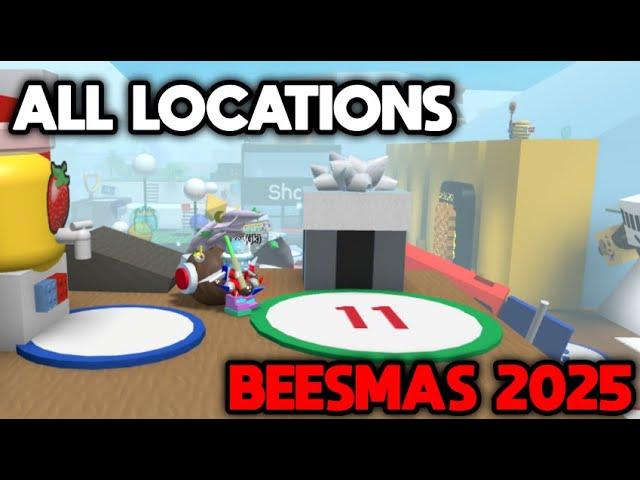 All Gift Box Locations In Bee Swarm Simulator 2025!